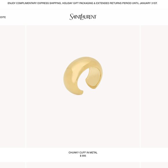 Vintage YSL Yves Saint Laurent Enamel Mosaic Hinged Cuff (c. 1970s–80s)✨ - Picture 10 of 11